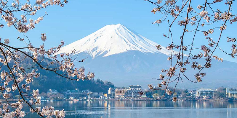 Mount Fuji in Japan
