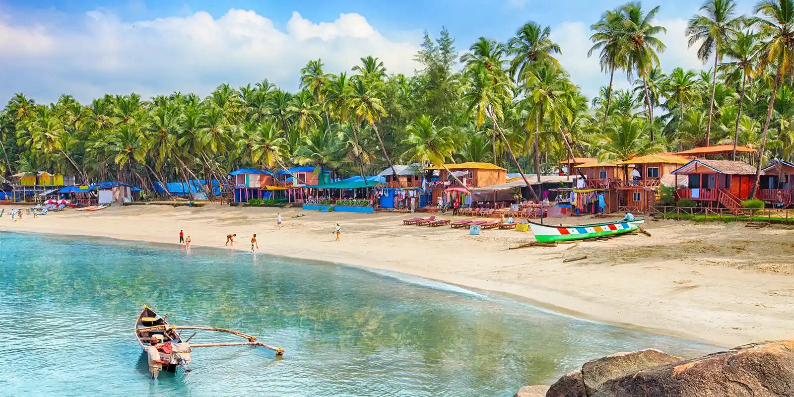 Beach in Goa, India