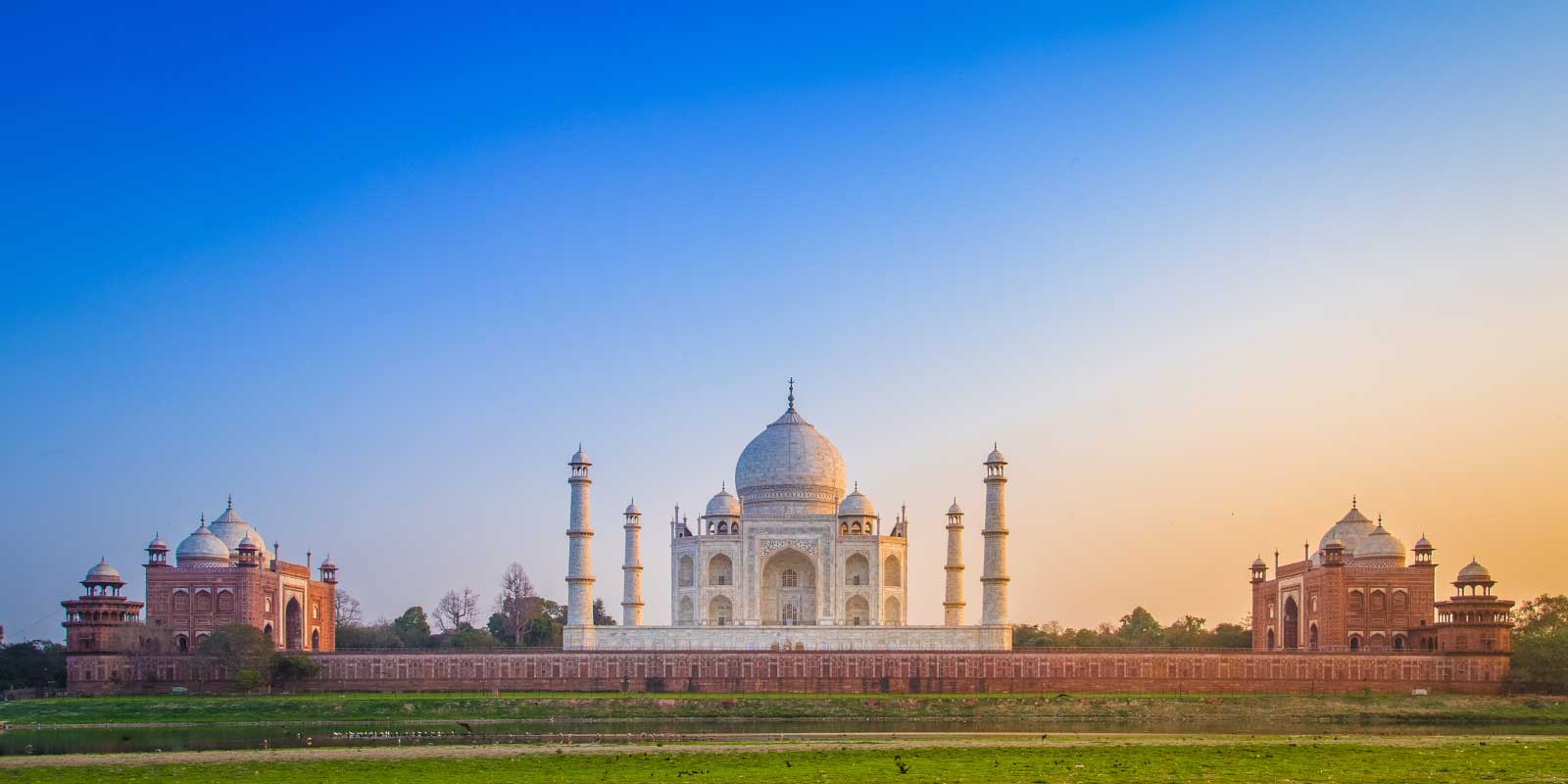 Taj Mahal in Agra, India