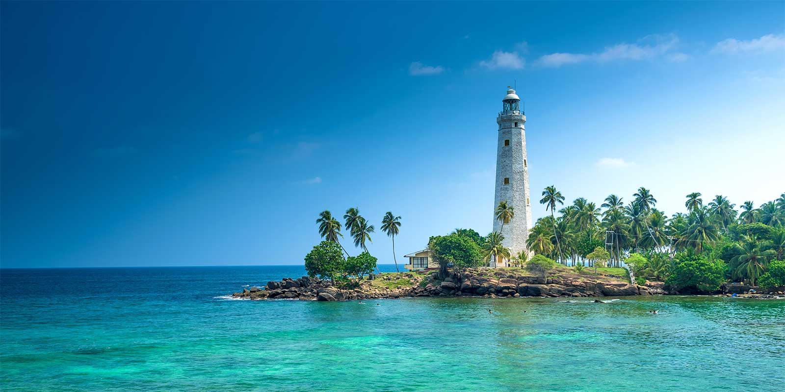 Lighthouse in Galle, Sri Lanka