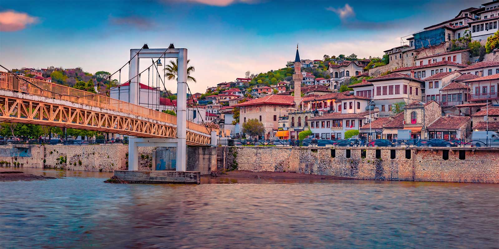 Berat Bridge in Albania
