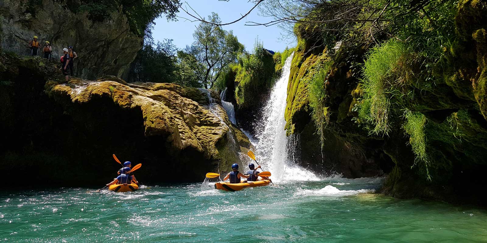Kayaking in Croatia