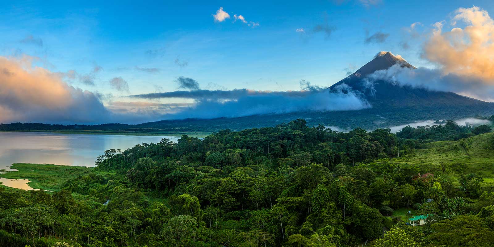Arenal volcano in Costa Rica
