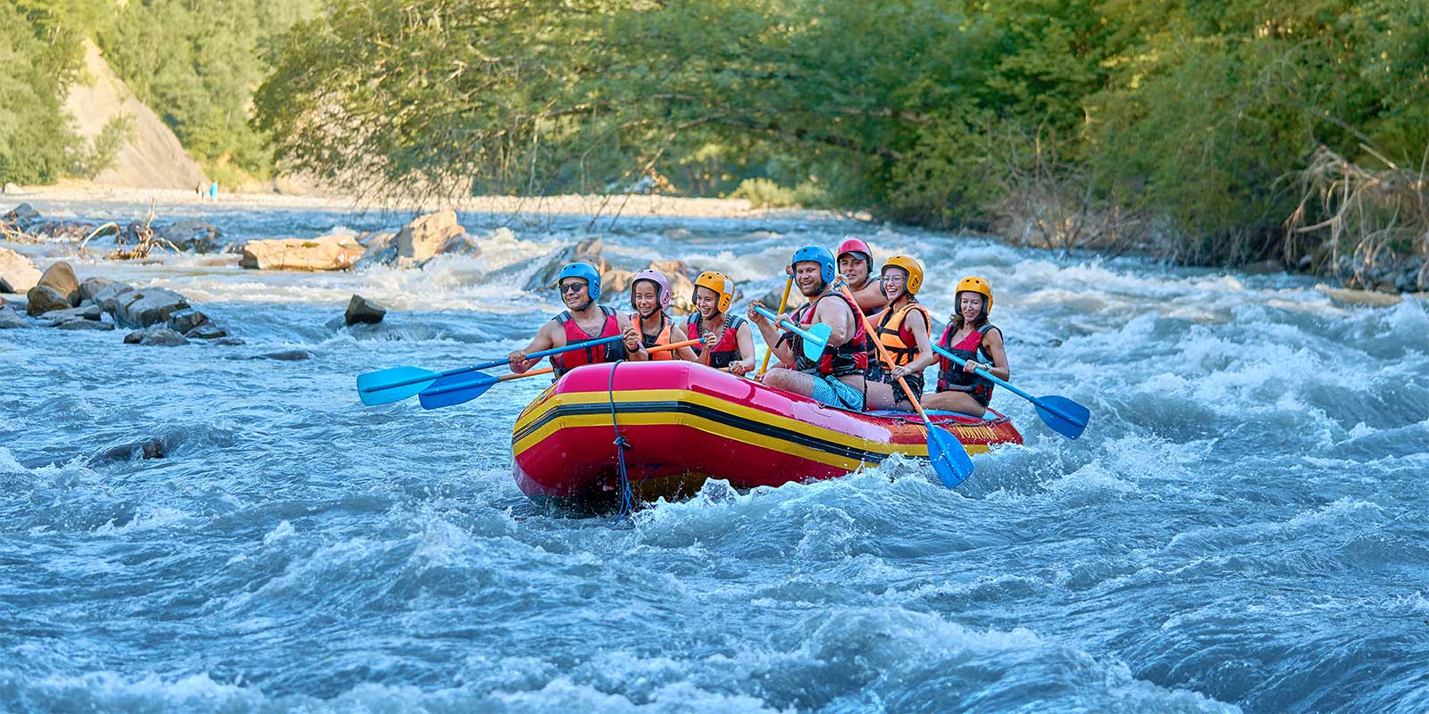 White-water rafting in Costa Rica