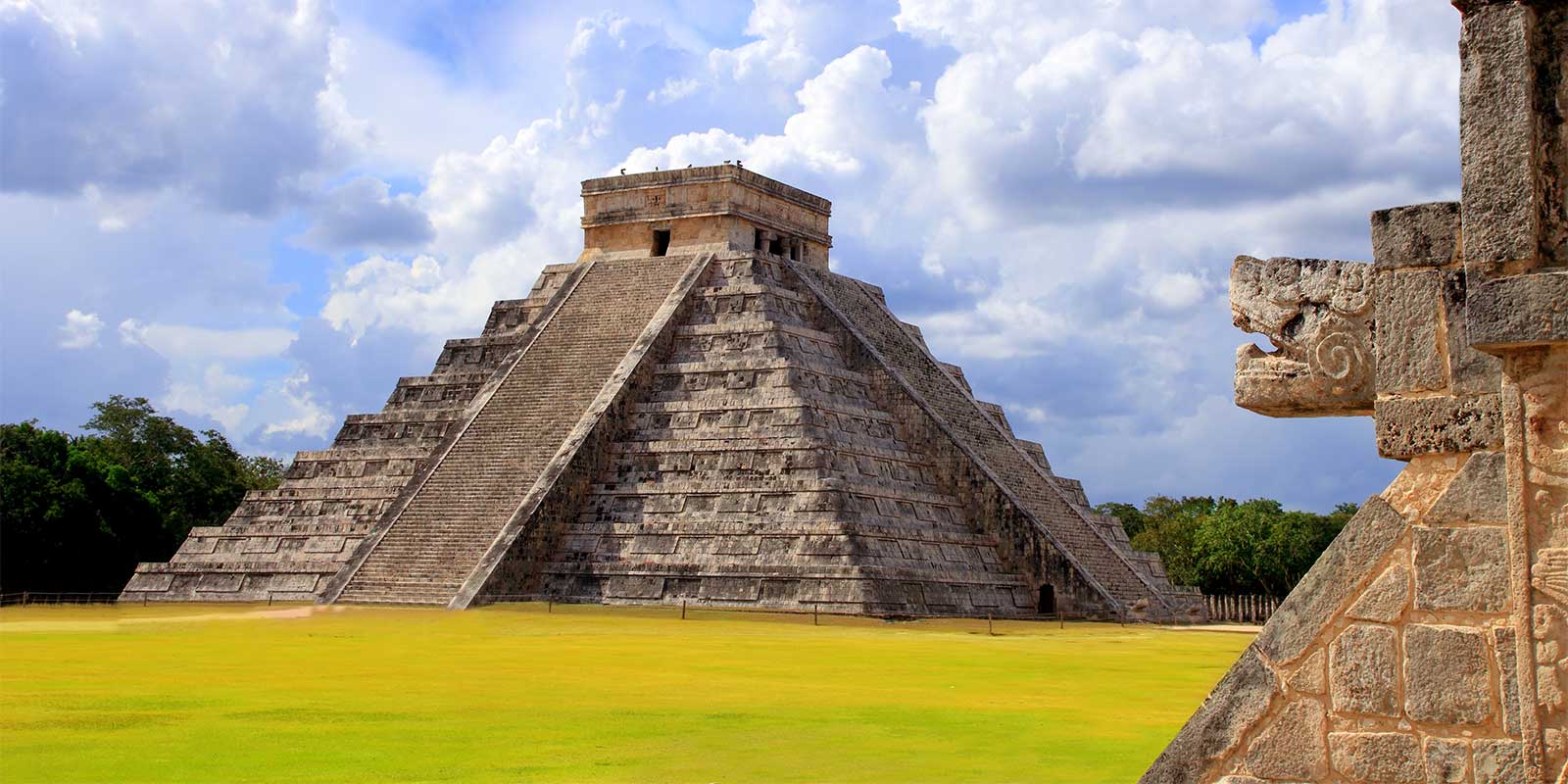 Kukulkan in Chichen Itza, Mexico