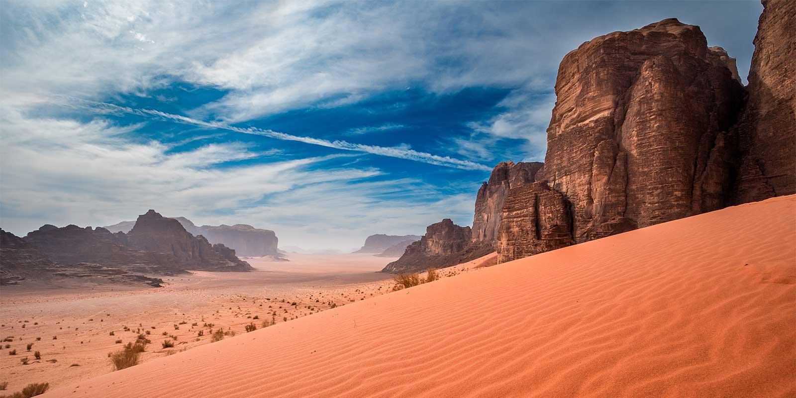 Wadi Rum in Jordan