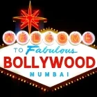 Mumbai sign in Bollywood, India