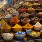 Dried spices at an Indian market