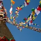 Buddha stupa in Nepal.