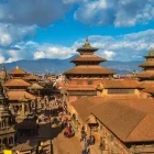 Overview of Patan Durbar Square, Nepal.