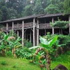 A traditonal longhouse. 
