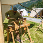 The Viking village.