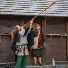 A viking at the Viking village.