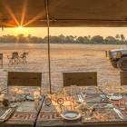 Dining table in Botswana