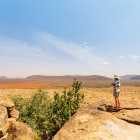 Child on holiday in Kenya