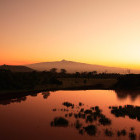 Mount Kenya at sunrise