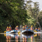 Rafting in Kenya.