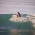 Man surfing in Morocco