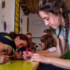 School visit in Morocco