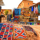 Souvenir shop at Ait Benhaddou in Morocco