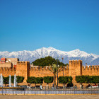 Taroudant city walls in Morocco
