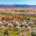 Thanaoute kasbah ruins in the Atlas Mountains, Morocco