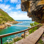 Scenery near the Garden Route in South Africa