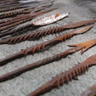 Arrowheads from the Datoga tribe in Tanzania