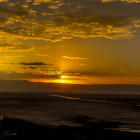 Sunset in Lake Eyasi, Tanzania