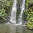 Marangu waterfall in Tanzania