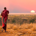 Masaai warrior in Tanzania