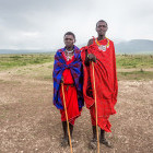 Masaai warriors in Tanzania