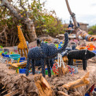 Handcrafted souvenirs in Moshi, Tanzania
