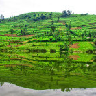 Lake Bunyonyi in Uganda