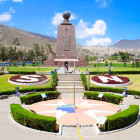 Equatorial Monument in Quito, Ecuador