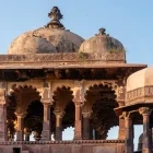 Chhatri at Ranthambore Fort in India