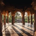Chhatri at Ranthambore Fort in India
