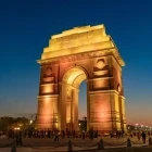 The India Gate in New Delhi, India