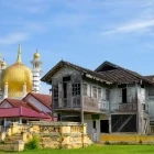 Ubudiah Mosque in Kuala Kangsar, Malaysia.