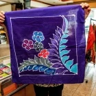 Batik painting in Kuala Lumpur, Malaysia.