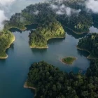 Aerial view of Royal Belum, Malaysia.