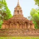 Wat pa Sak in Chiang Saen, Thailand
