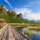 Lotus Lake in Sam Roi Yod National Park, Thailand