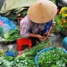 Food market in Vietnam
