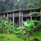 Longhouse in Borneo
