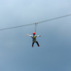 Zipwiring in Borneo