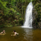 A waterfall in Batang Ai.