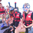 Snorkelling in Tunku Abdul Rahman Marine Park, Borneo