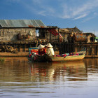 Tonle Sap Lake in Cambodia