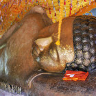 Buddha statue in Phnom Kulen, Cambodia